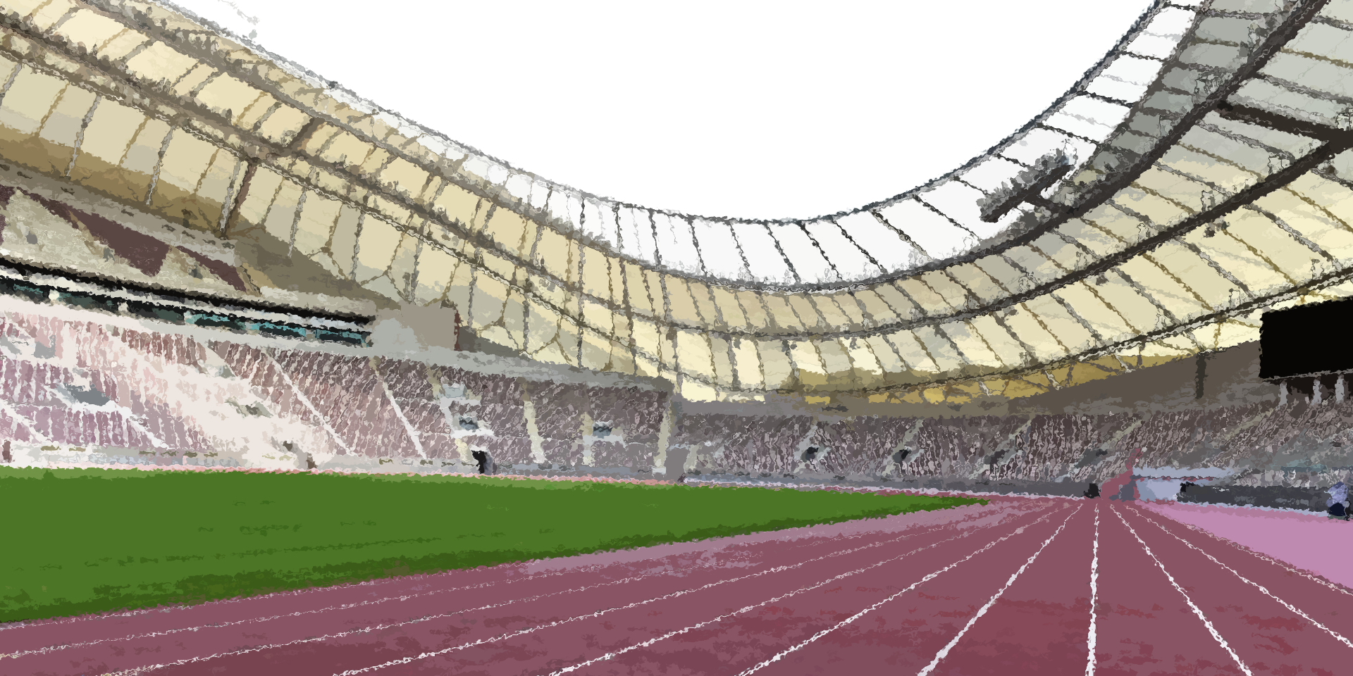 Athletic stadium (photo source: iaaf.org)
